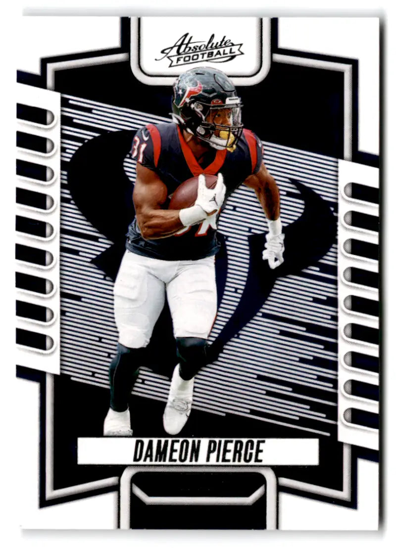 2023 Panini Absolute #33 Dameon Pierce NM-MT Texans