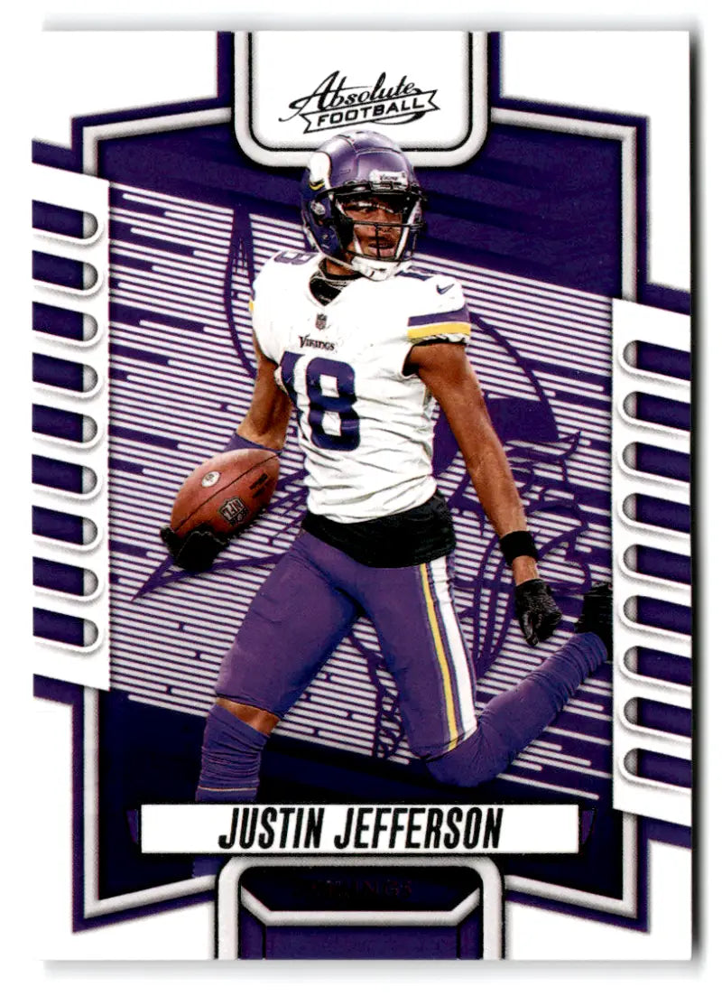 2023 Panini Absolute #49 Justin Jefferson NM-MT Vikings