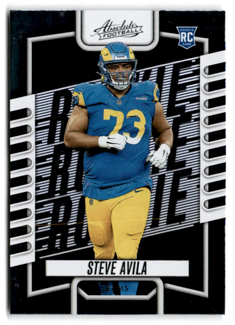 2023 Panini Absolute #164 Steve Avila NM-MT RC Rookie LA Rams