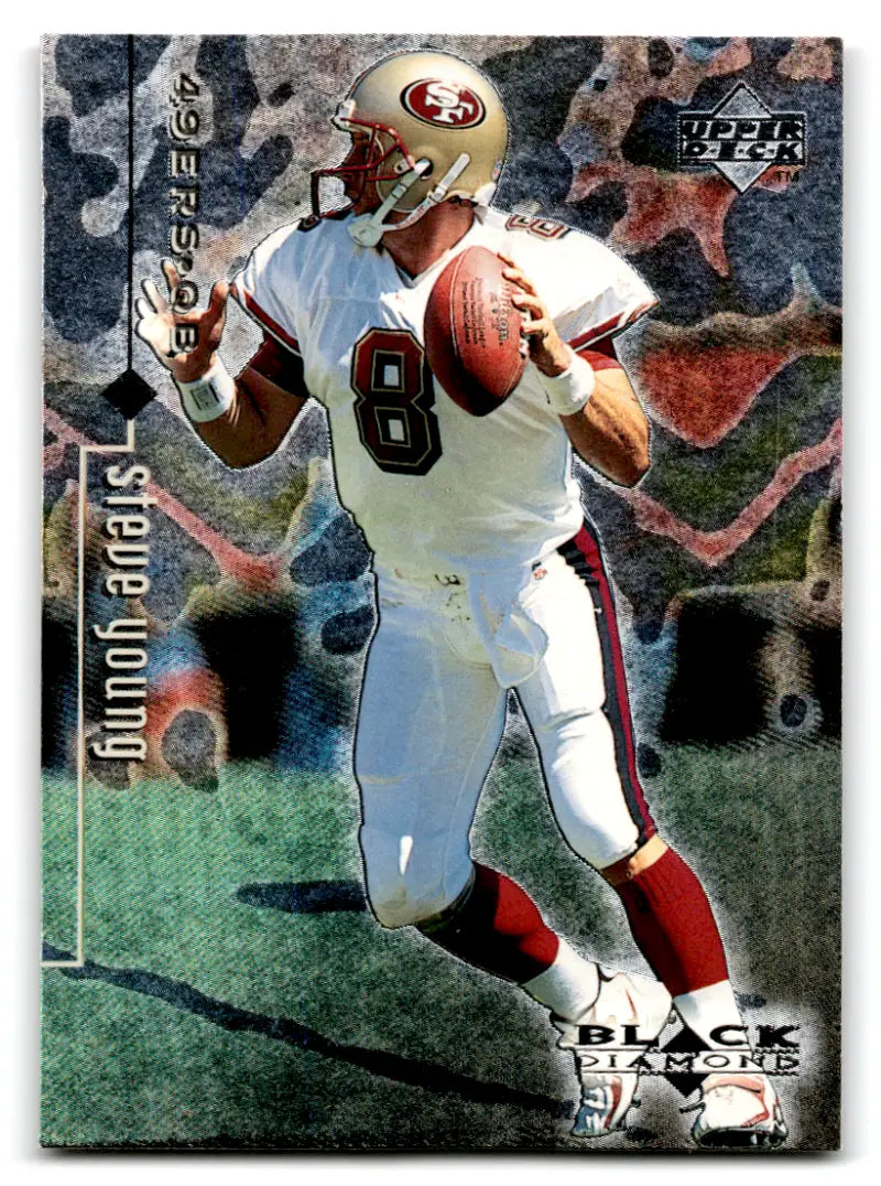 1998 Upper Deck Black Diamond Rookies #76 Steve Young NM-MT 49ers