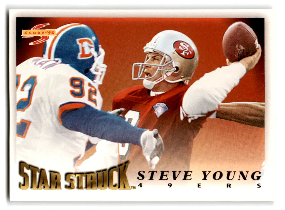 1995 Score #205 Steve Young NM Near Mint 49ers