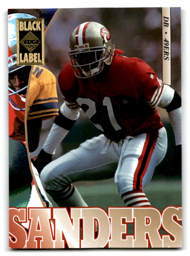 1995 Collector's Edge Black Label #178 Deion Sanders NM-MT 49ers