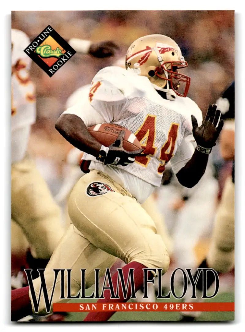 1994 Pro Line Live #355 William Floyd NM-MT RC Rookie 49ers