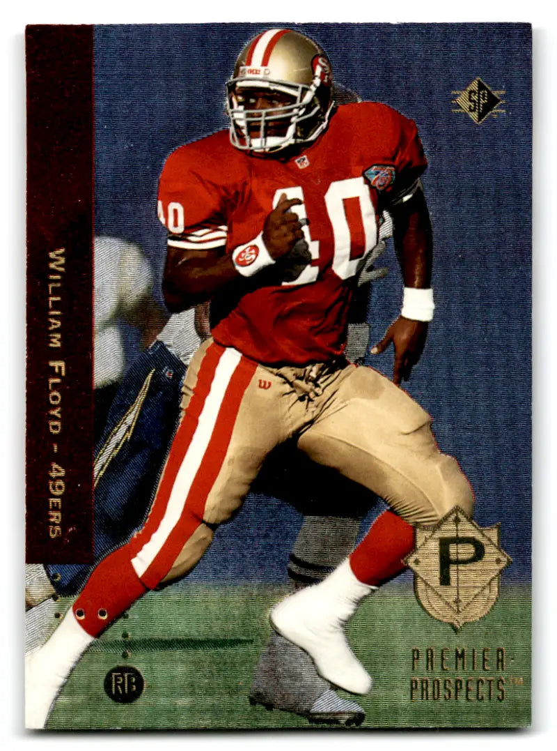 1994 SP #14 William Floyd FOIL NM-MT RC Rookie 49ers