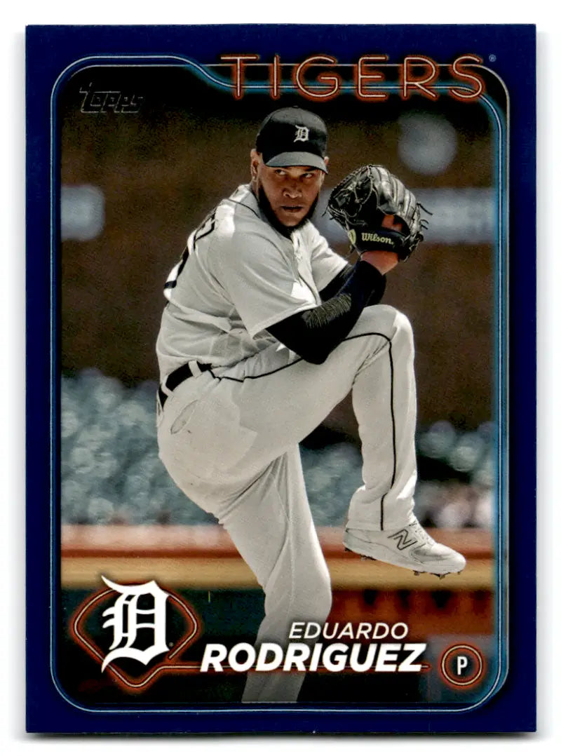 2024 Topps Royal Blue #131 Eduardo Rodriguez NM-MT Tigers