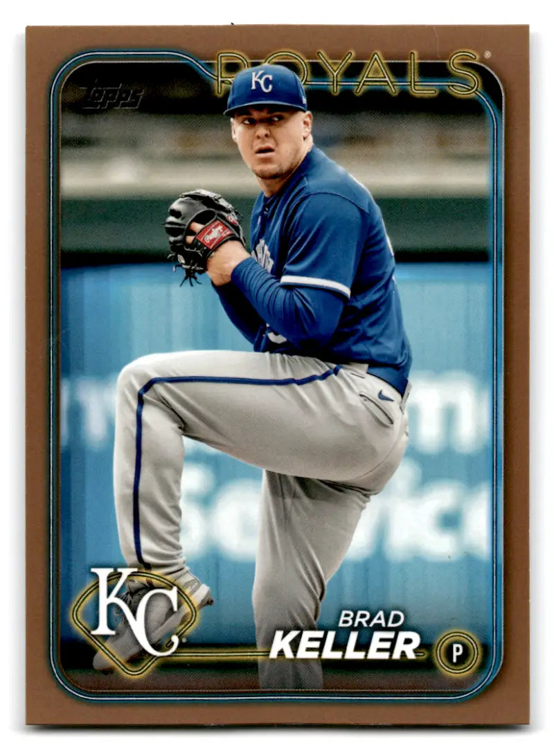 2024 Topps Gold #140 Brad Keller NM-MT 1249/2024 Royals