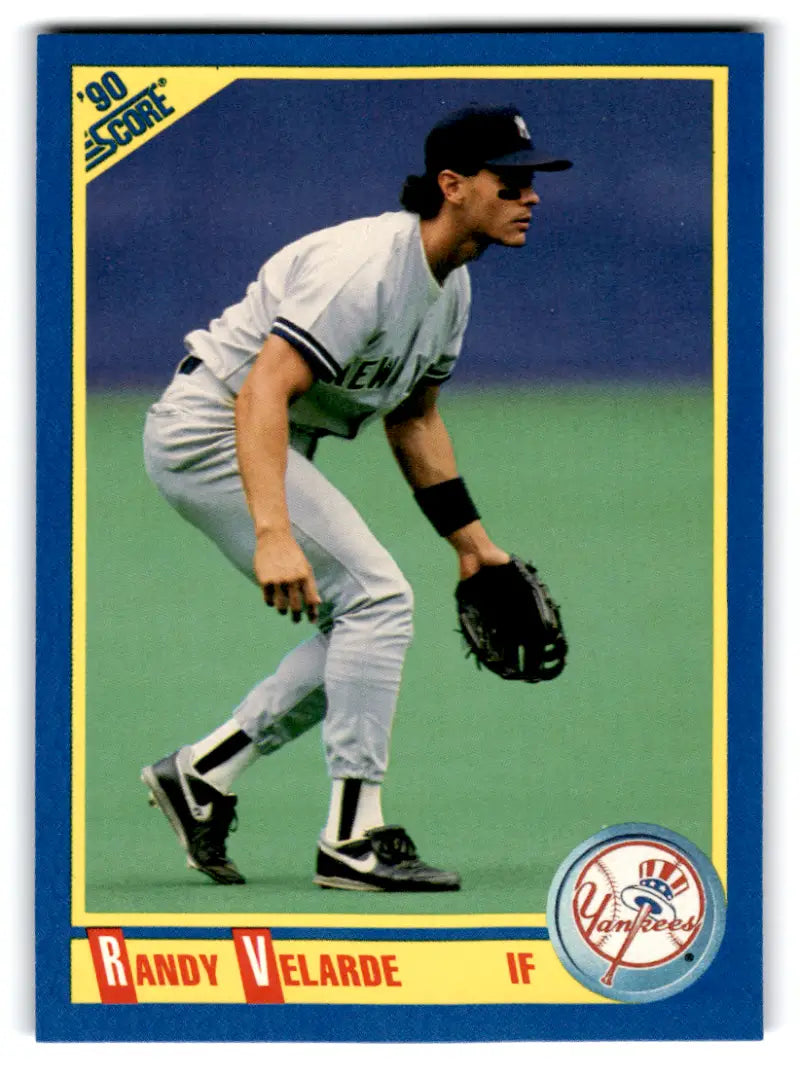 1990 Score #524 Randy Velarde NM-MT Yankees 