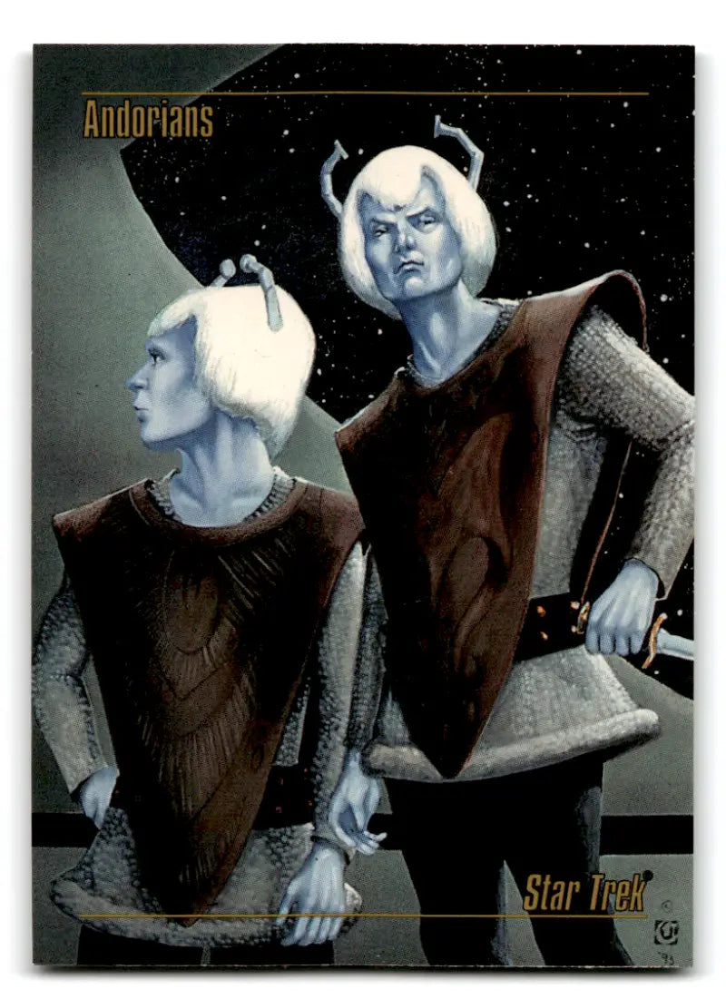 1993 Skybox Star Trek Master Series #83 Andorians NM Near Mint 