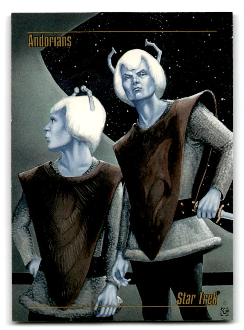 1993 Skybox Star Trek Master Series #83 Andorians NM Near Mint 