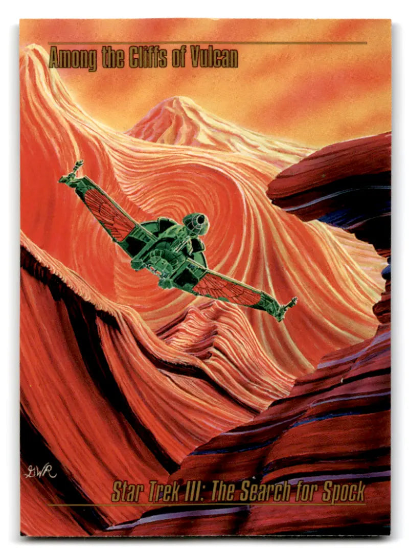 1993 Skybox Star Trek Master Series #36 Among the Cliffs of Vulcan NM Near Mint 