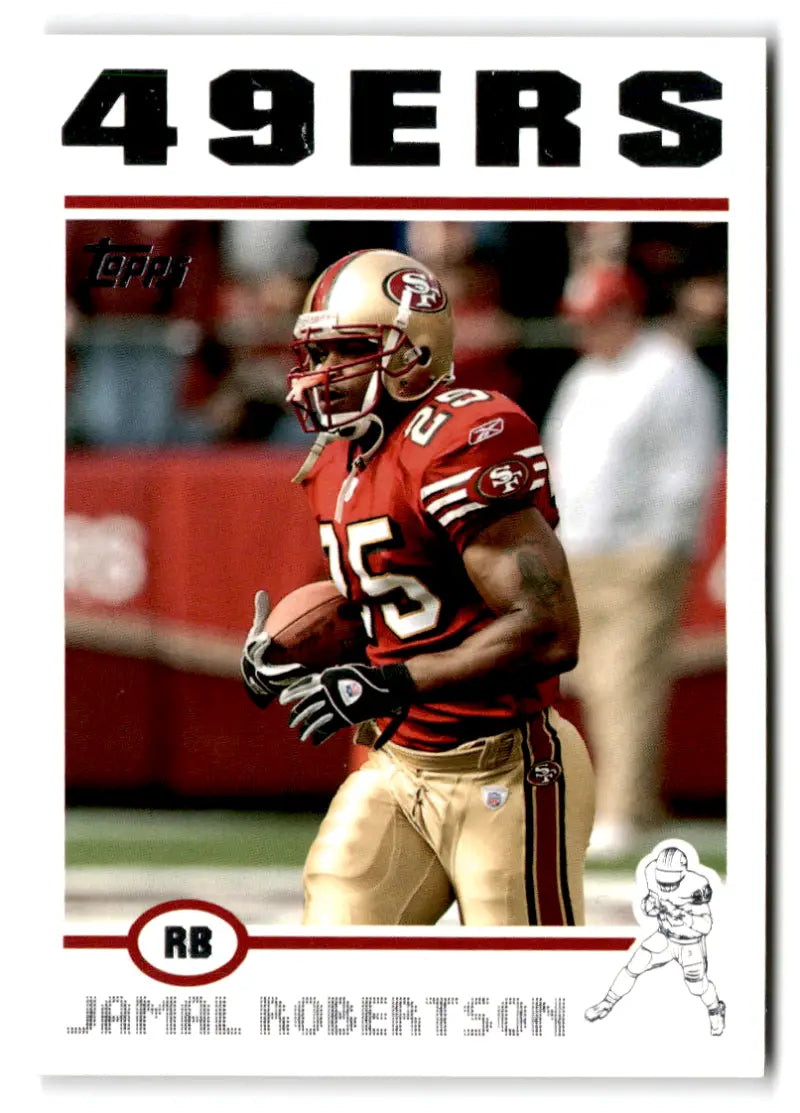 2004 Topps #6 Jamal Robertson NM-MT 49ers