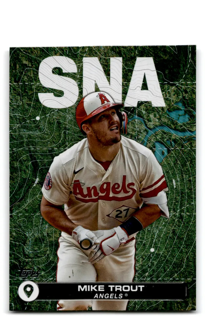 2024 Topps City to City #CTC-2 Mike Trout NM-MT Angels