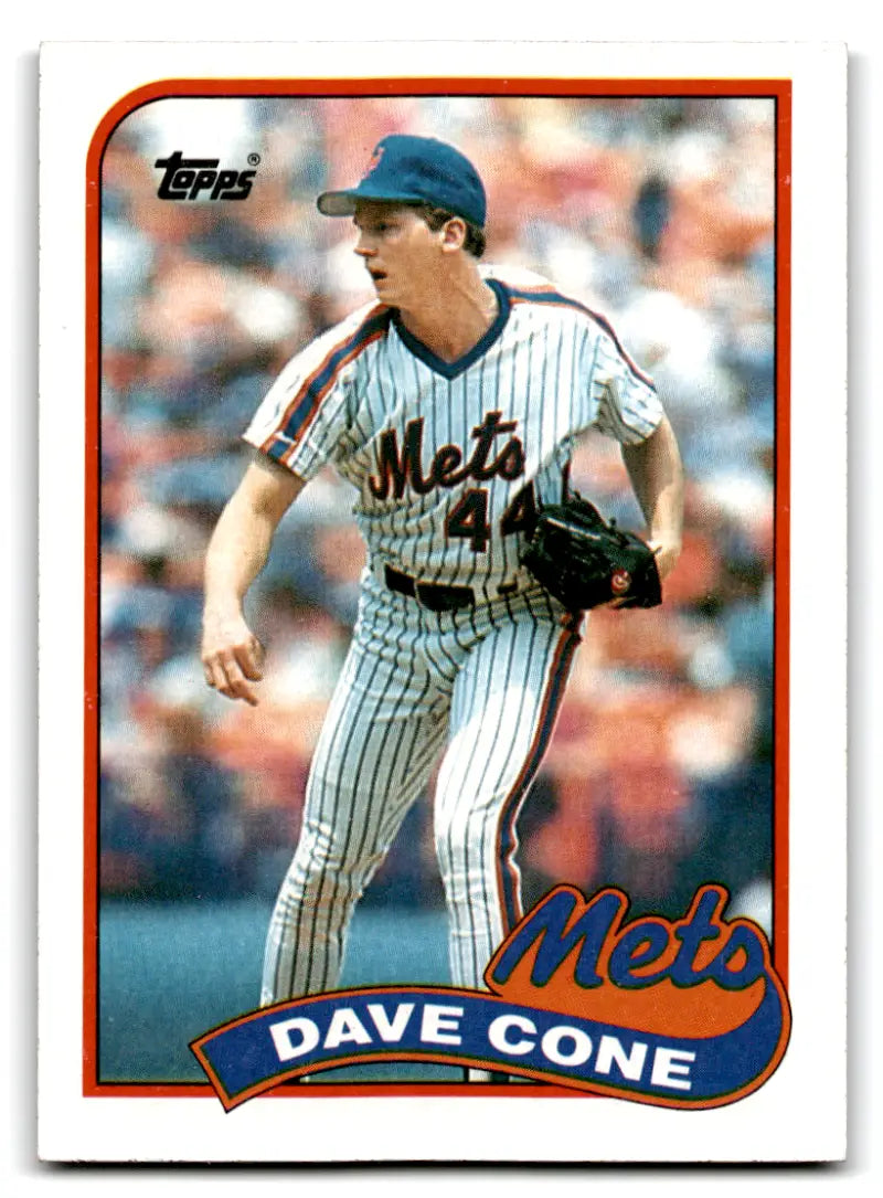 1989 Topps #710 David Cone NM Near Mint Mets