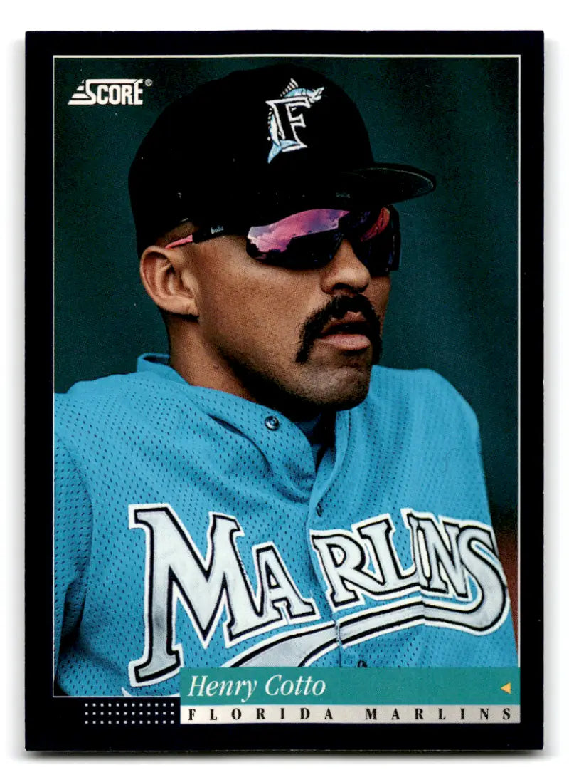 1994 Score #161 Henry Cotto NM-MT Marlins