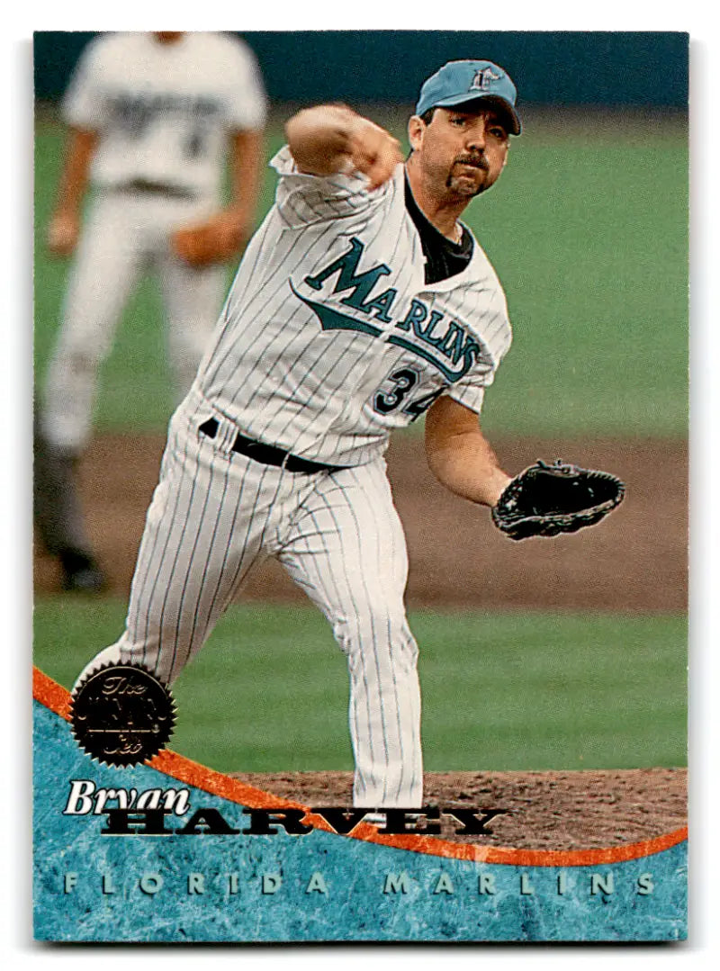 1994 Leaf #140 Bryan Harvey NM Near Mint Marlins