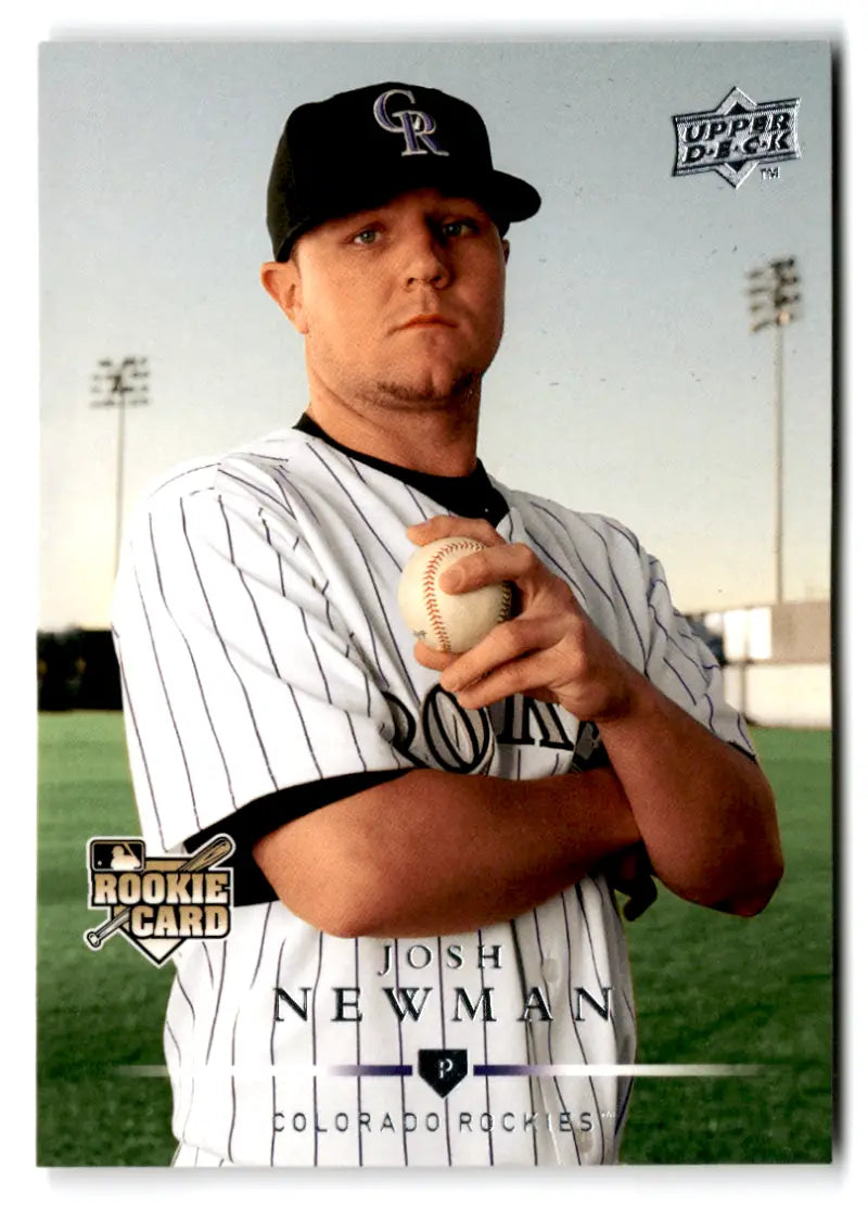 2008 Upper Deck #333 Josh Newman NM-MT RC Rookie Rockies