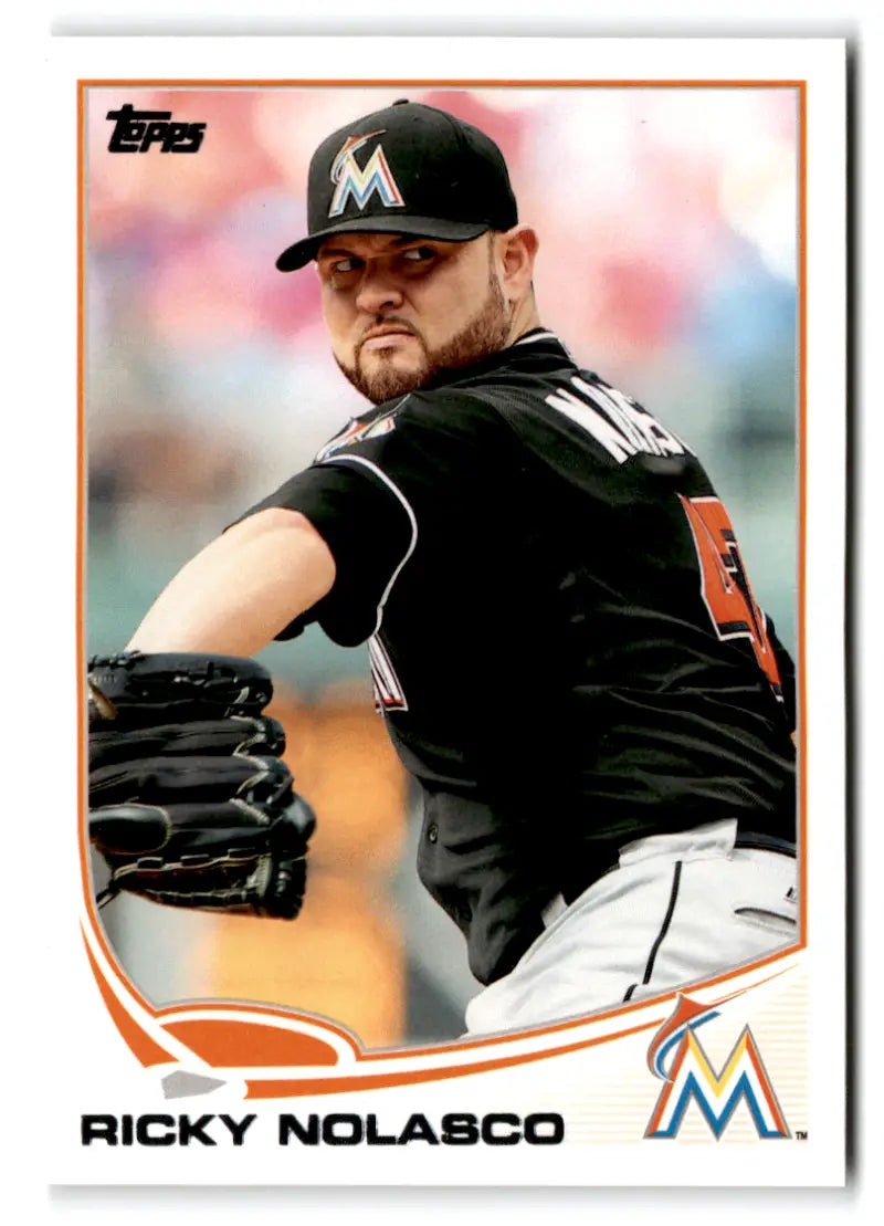 2013 Topps #608 Ricky Nolasco NM-MT Marlins