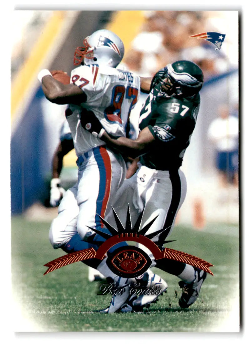 1997 Leaf #36 Ben Coates NM Near Mint Patriots