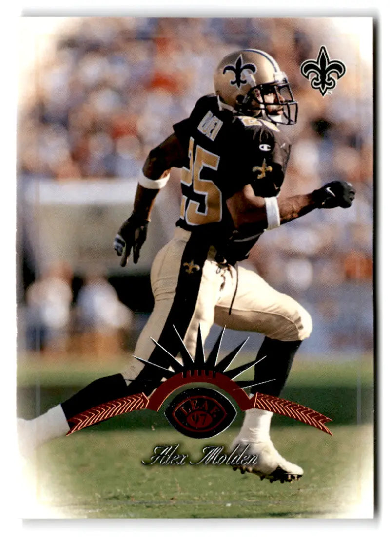 1997 Leaf #47 Alex Molden NM-MT Saints