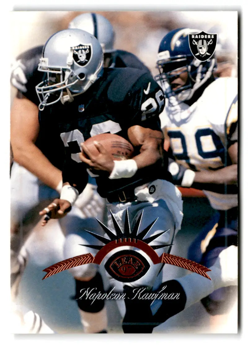 1997 Leaf #75 Napoleon Kaufman NM-MT Raiders