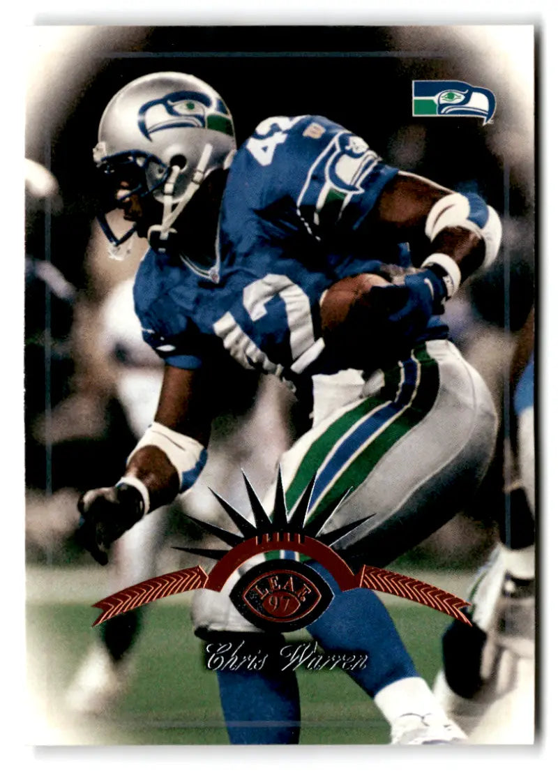 1997 Leaf #103 Chris Warren NM-MT Seahawks