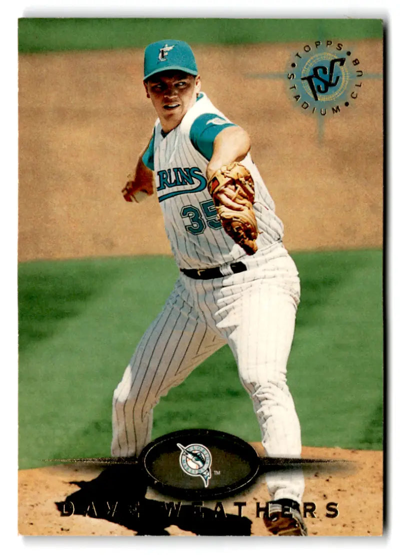 1995 Topps Stadium Club #75 Dave Weathers NM Near Mint Marlins