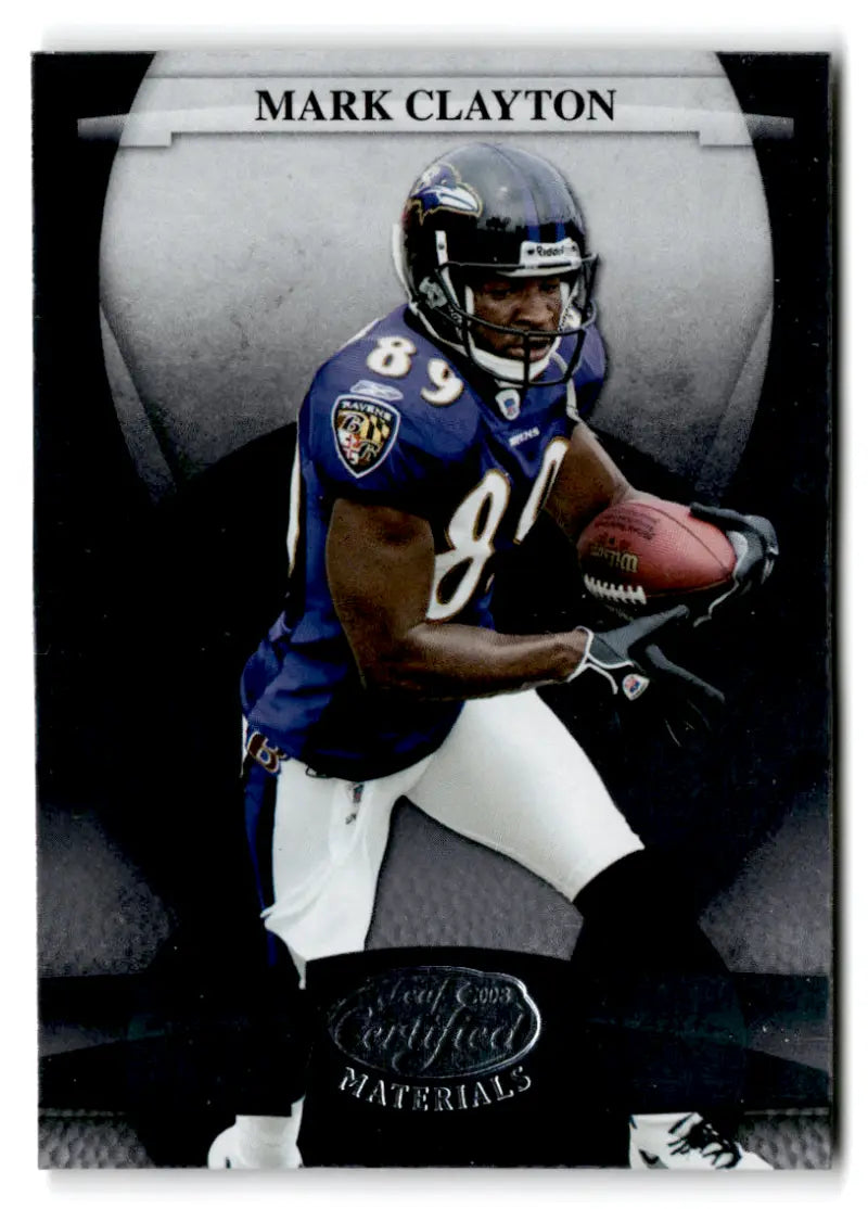 2008 Leaf Certified #11 Mark Clayton NM Near Mint Ravens