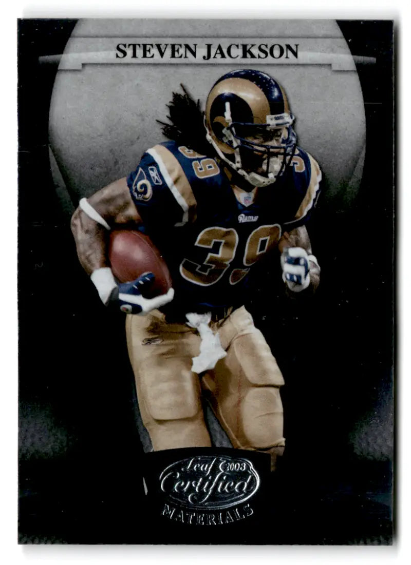 2008 Leaf Certified #132 Steven Jackson NM-MT Rams