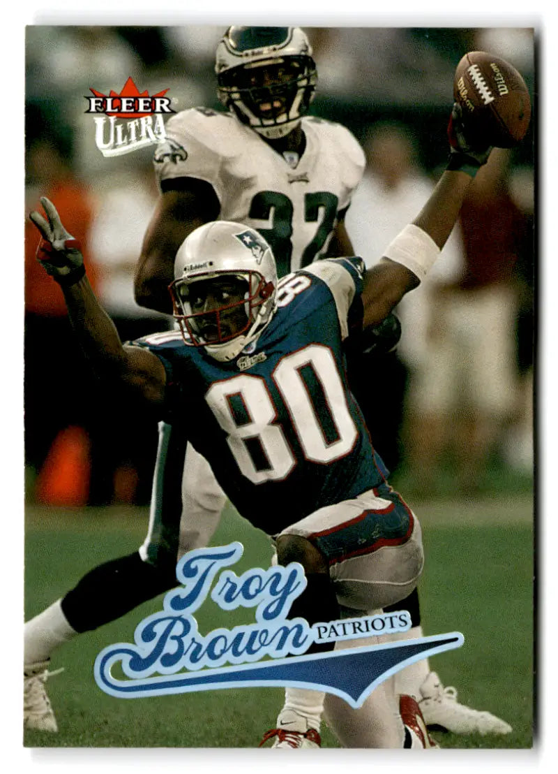 2004 Fleer Ultra #177 Troy Brown NM Near Mint Patriots