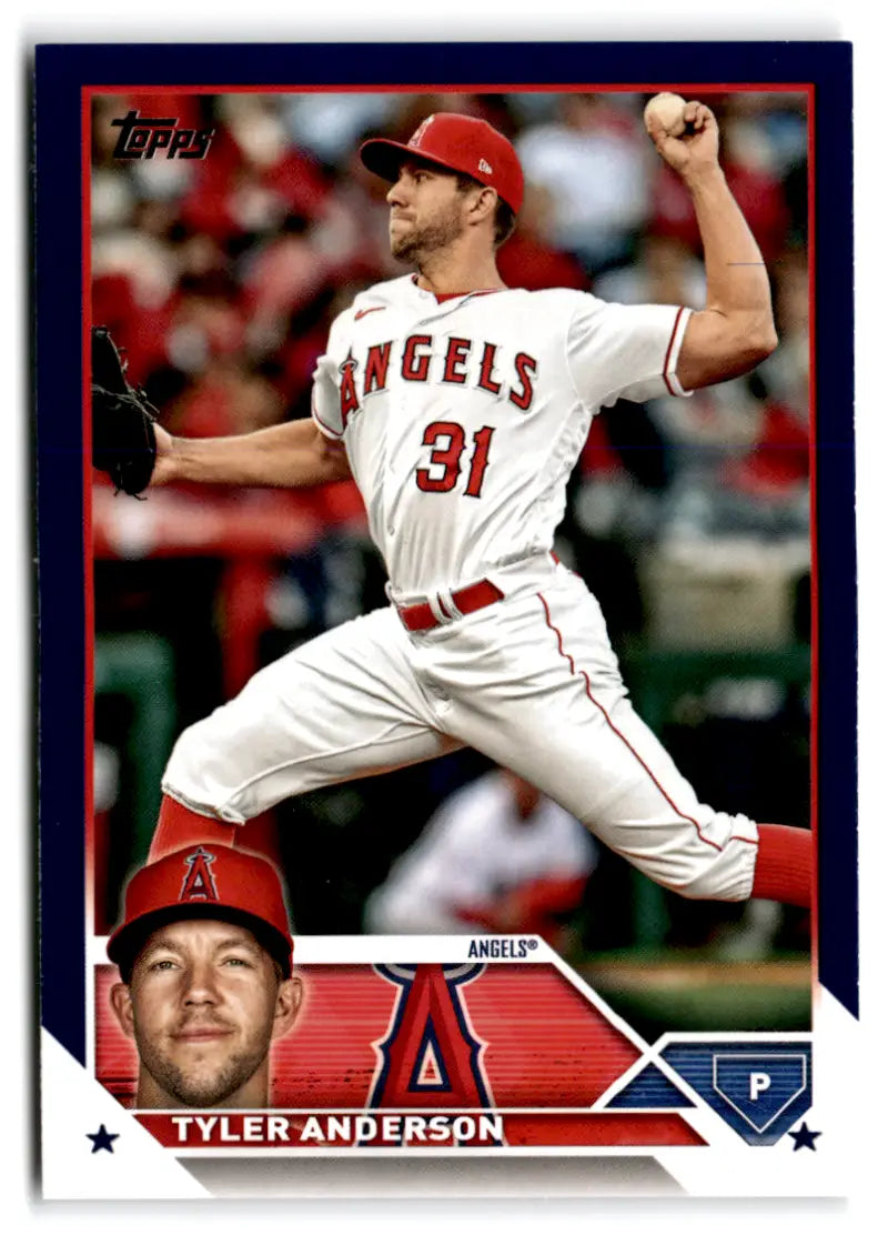 2023 Topps Update Series Royal Blue #US88 Tyler Anderson NM-MT Angels