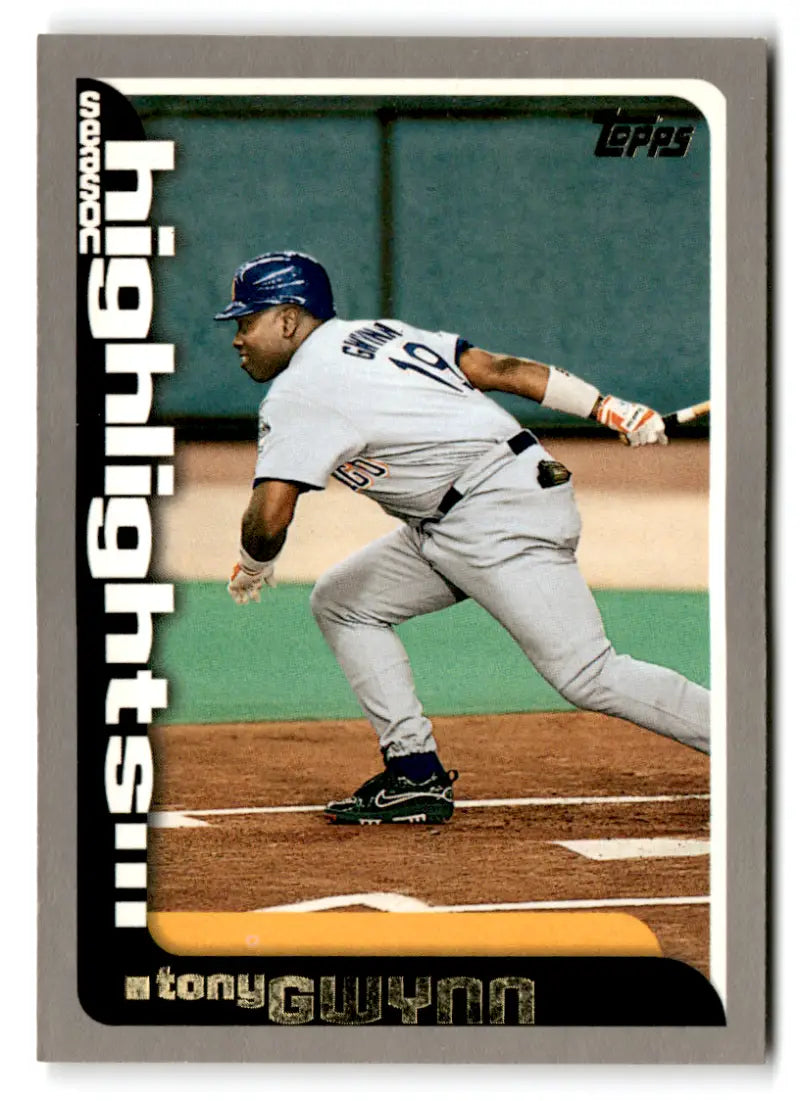 2000 Topps #459 Tony Gwynn SH NM Near Mint Padres