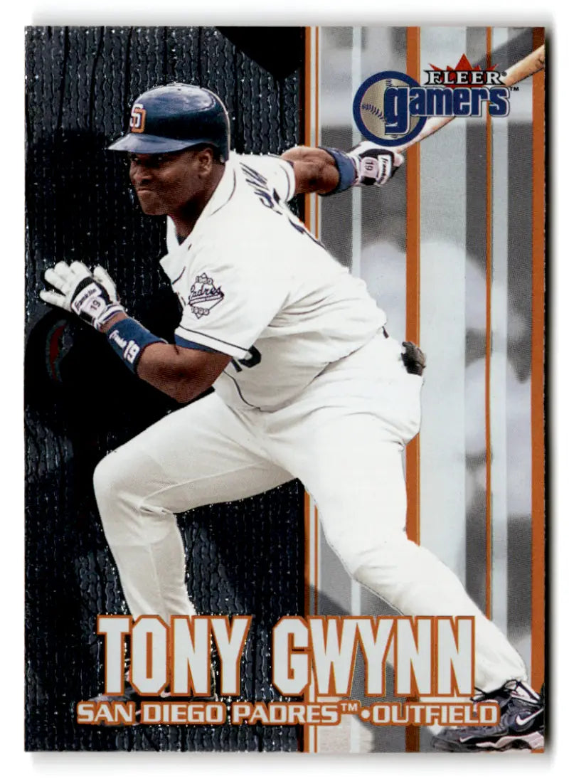 2000 Fleer Gamers #90 Tony Gwynn NM Near Mint Padres