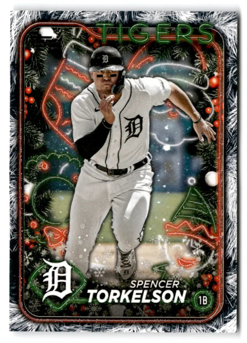 2024 Topps Holiday Holiday Tree #H48 Spencer Torkelson NM-MT Tigers