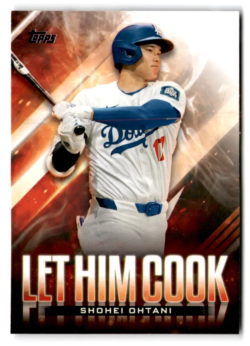 2024 Topps Update Let Him Cook #LHC-1 Shohei Ohtani NM-MT Dodgers