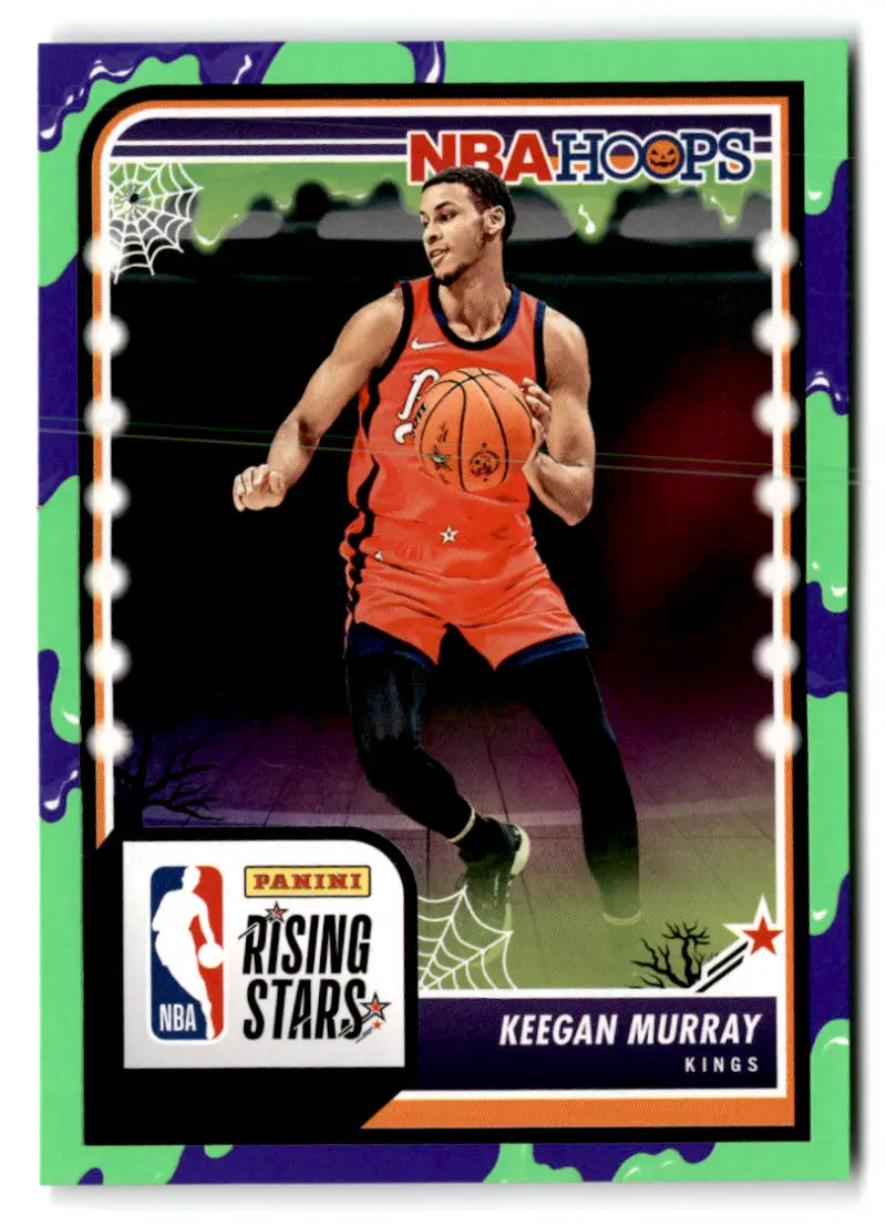 2023-24 Panini Hoops Haunted Slime #289 Keegan Murray NM-MT Sac Kings