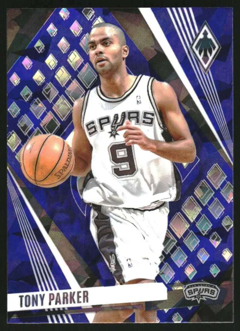 2023-24 Panini Phoenix Phoenix Blue Ice #203 Tony Parker NM-MT Spurs