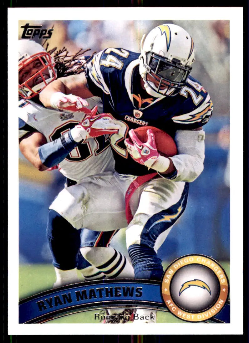 2011 Topps Ryan Mathews San Diego Chargers #422