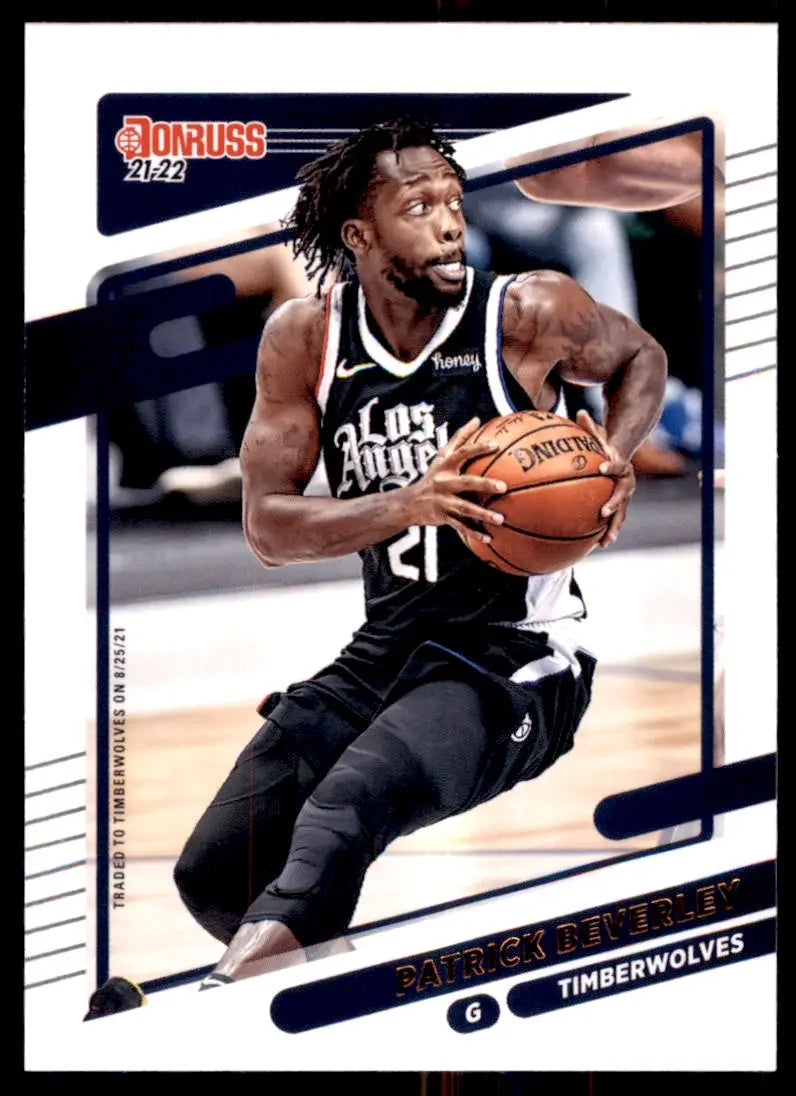 2021-22 Panini Donruss Patrick Beverley Minnesota Timberwolves #188