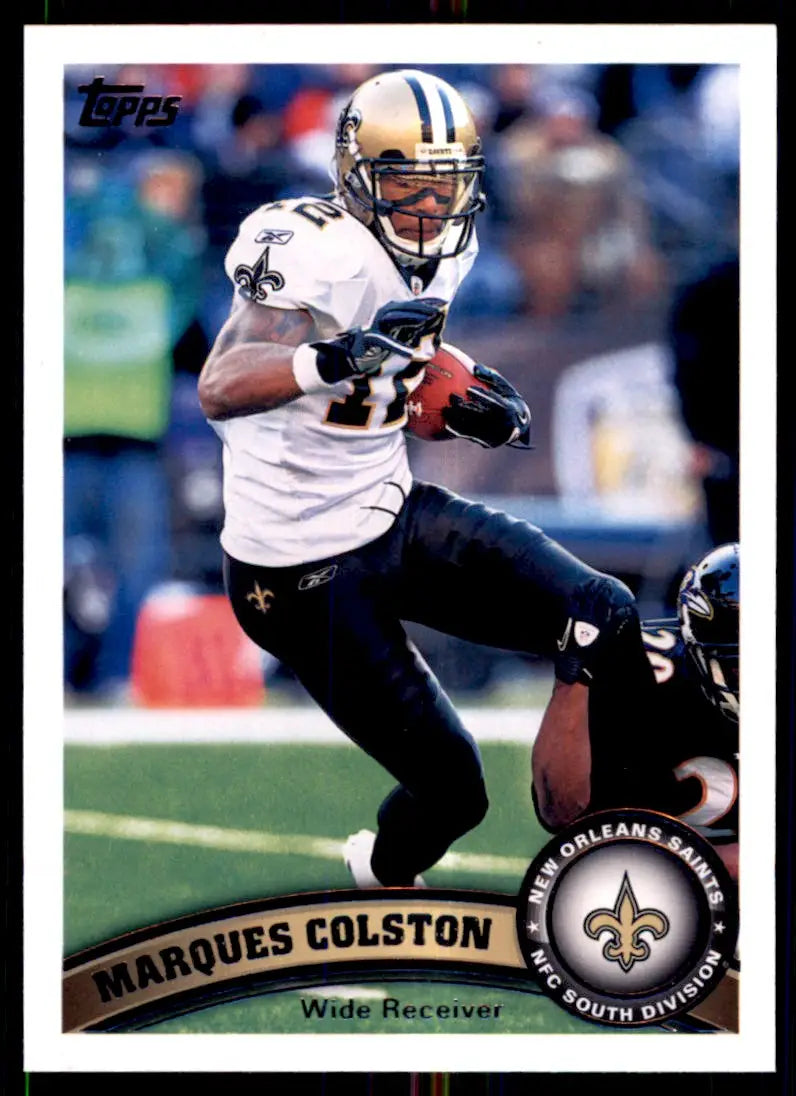 2011 Topps Marques Colston New Orleans Saints #405