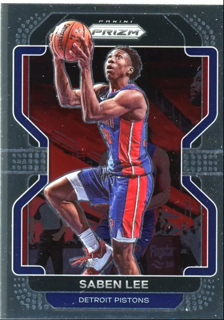 2021-22 Panini Prizm Saben Lee Detroit Pistons #205