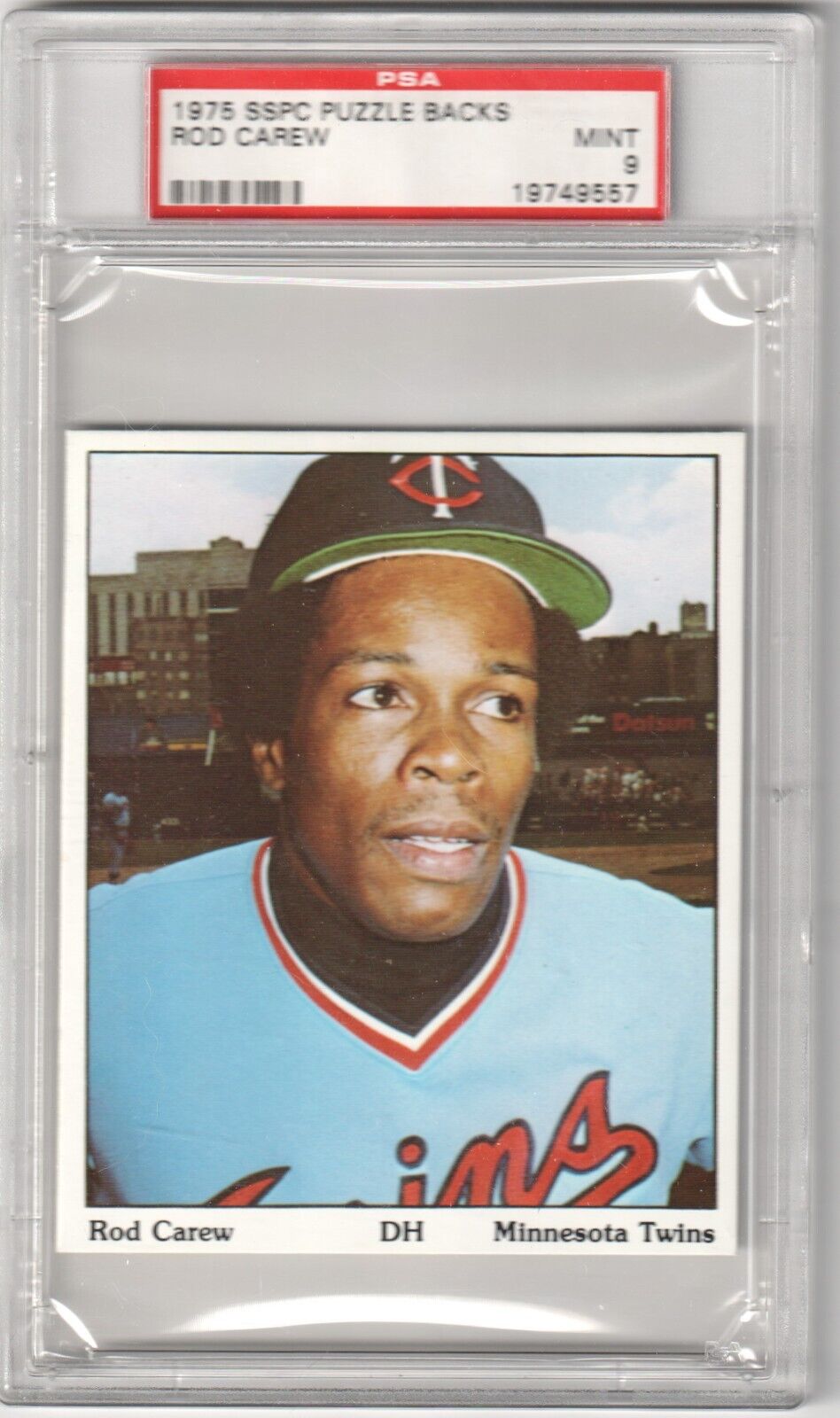 PSA-graded 1976 SSPC Rod Carew baseball card featuring Minnesota Twins player with free shipping