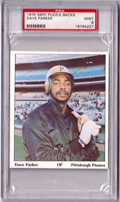 PSA-graded baseball card of Dave Parker, Pirates outfielder, available with free shipping