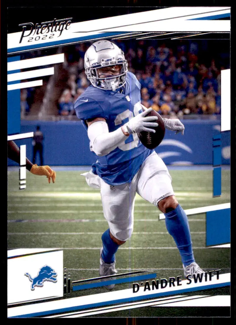 2022 Panini Prestige D’Andre Swift Detroit Lions #96