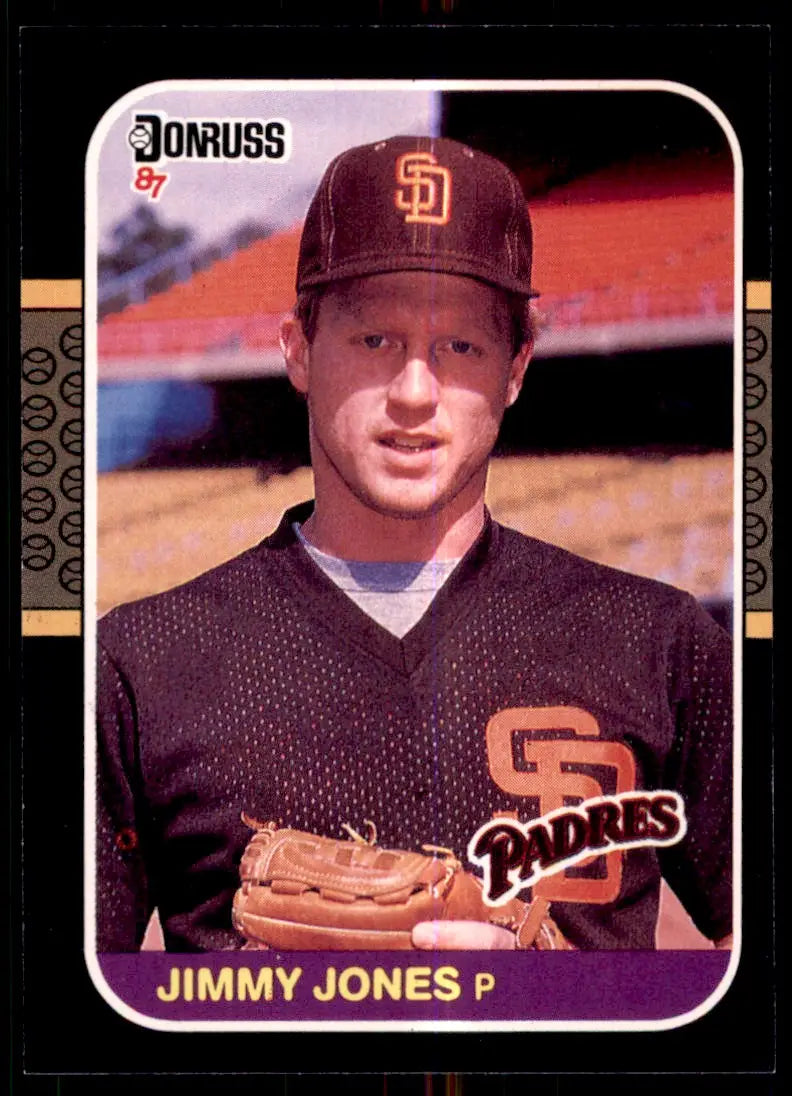 1987 Donruss Jimmy Jones Rookie San Diego Padres #557