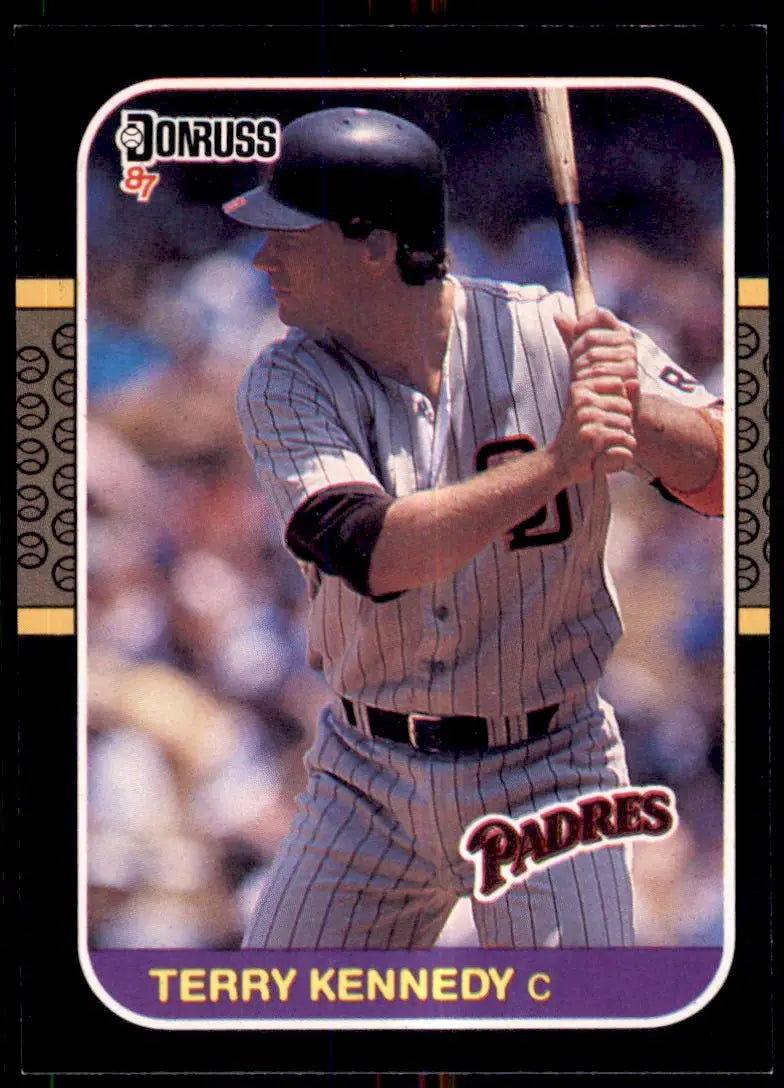 1987 Donruss Terry Kennedy San Diego Padres #205