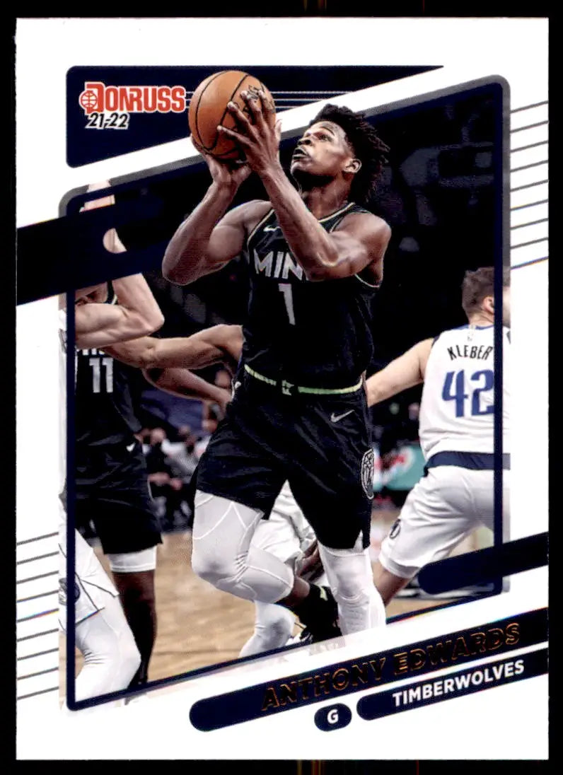 2021-22 Panini Donruss Anthony Edwards Minnesota Timberwolves #175