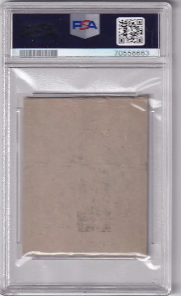 Graded 1948 R346 Blue Tint #13 Frank Shea PSA 1.5 in protective plastic case