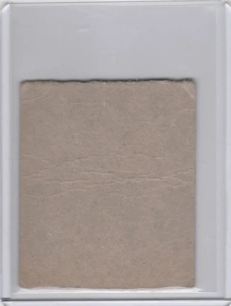 Blank slightly wrinkled beige paper for R346 Blue Tint #21 Allie Reynolds Yankees card