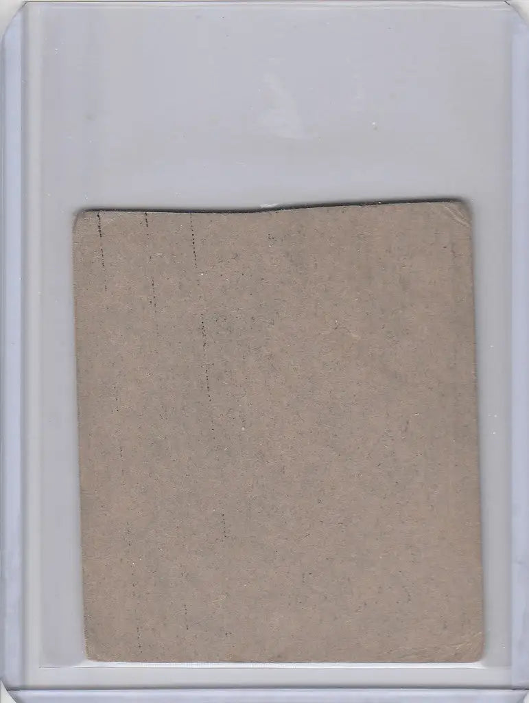 Blank beige paper square with 1948 R346 Blue Tint #40 Ed Lopat New York Yankees