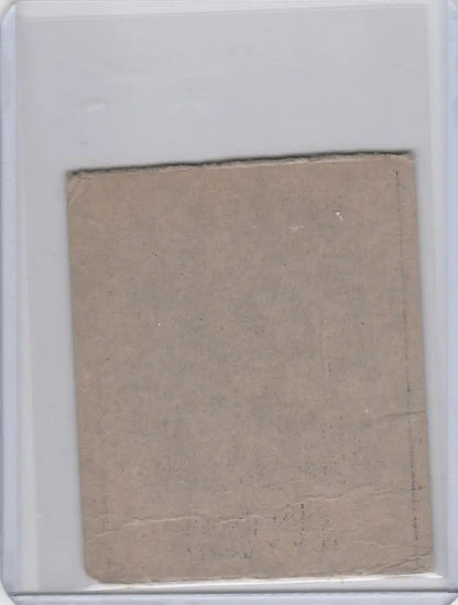 Beige rectangular cardboard piece featuring R346 Blue Tint #5 John Lindell New York Yankees